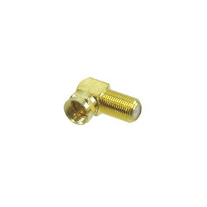 Right Angle "F" Coaxial Connector