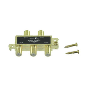 4 Way Coaxial Splitter