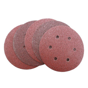 6" 40-Grit Orbital Disc Sandpaper (Pack of 5)