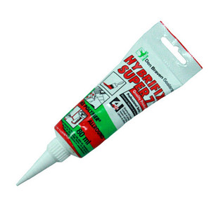 2.7 oz. Den Braven Super 7 White Adhesive Sealant Squeeze Tube