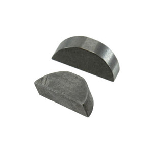 3/16" X 7/8" Steel Woodruff Keys (Pack of 12)