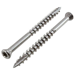 # 7 X 1-5/8" Deckfast Grade 305 Stainless Steel Trim Head Deck Screws (5 lbs.)