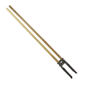 Wood Handle Post Hole Digger