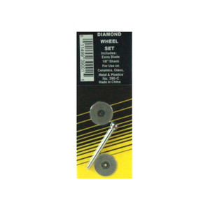 3/4" X 1/8" Shank Diamond Wheel Set (For Use With Drill)