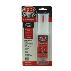 Clear Weld Epoxy Injector