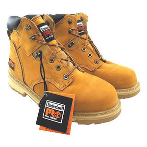 Timberland PRO 6" Tan Pit Boss Soft Toe Work Boots (Size 11)
