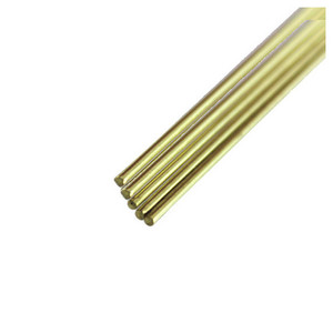 12" X .020 Solid Brass Rod (Pack of 5)