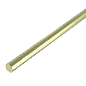 3/16" X 12" X Solid Brass Rod