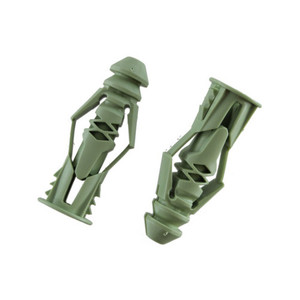 # 12 (3/8" Hole) Plastic Triple Grip Anchors (Pack of 12)