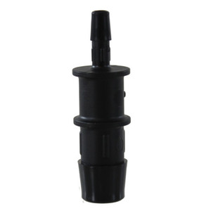 1/2" Tubing X 1/4" Tubing Poly Reducing Coupling