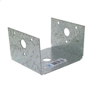 4" X 4" Galvanized Half Base (18 Gauge)