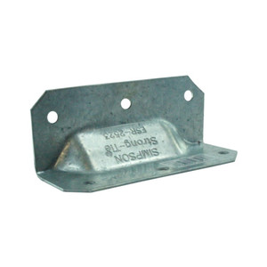 1-1/4" X 3-1/4" Galvanized Reinforced Gusset Angle (18 Gauge)