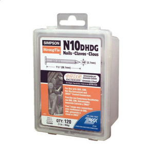 1 lb. 10D 1-1/2" Hot-Dipped Galvanized Joist Hanger Nails