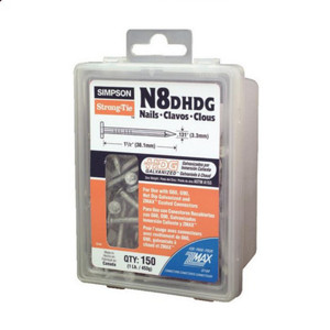 1 lb. 8D 1-1/2" Hot-Dipped Galvanized Joist Hanger Nails