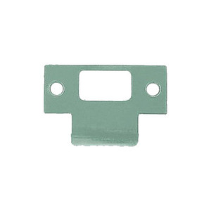 2-3/4" Zinc Plated Key-In Knob Strike Plate