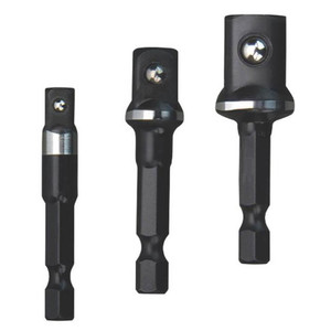 Milwaukee 3 pc. Impact Rated Socket Adapter Set (1/4", 3/8" & 1/2")