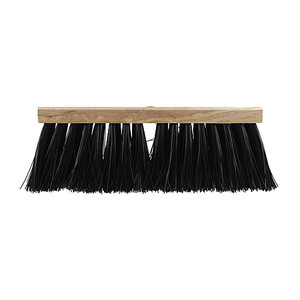 16" Poly Street Broom Head