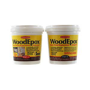 2 Part (A & B - 1 Pint Each) Wood Epoxy Kit