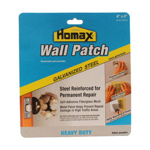 4" X 4" Steel Reinforced Fiberglass Mesh Wall Patch