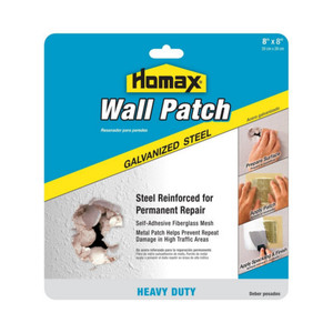 8" X 8" Steel Reinforced Fiberglass Mesh Wall Patch