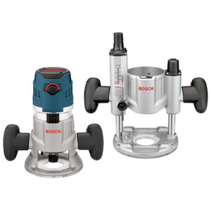 Bosch Variable Speed Electronic Router Combo Kit (2.3 HP)