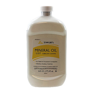 16 oz. Mineral Oil U.S.P. Lubricant Laxative