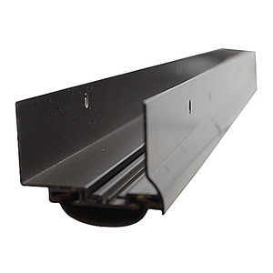 36" Brown Adjustable Door Bottom Weatherstrip