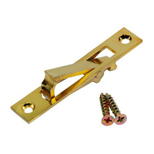 Brass Plated Pocket Door Edge Pull
