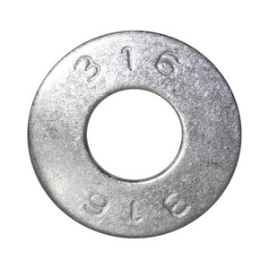 3/8" Type 3-16 Stainless Steel Flat Washers (Box of 100)