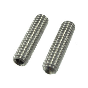 1/4"-28 X 1" Stainless Steel S.A.E. Cup-Point Socket Set Screws (Pack of 12)
