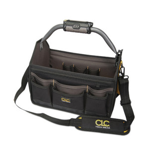 15" Open Top Tool Carrier With Lighted Handle