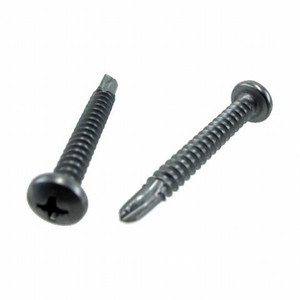 # 12 X 3/4" Stainless Steel Pan Head Phillips Drill & Tap Screws (Box of 100)
