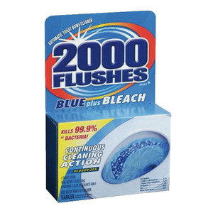 2000 Flushes Blue Plus Bleach Toilet Cleaner
