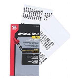Circuit Breaker Identification Markers
