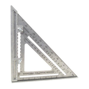 12" Speed Square With Layout Bar