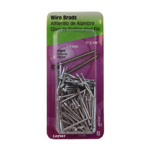 # 17 X 7/8" Wire Brads (2 oz. Pack)