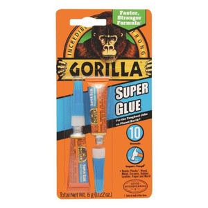 3 gr. Gorilla Super Glue (Pack of 2)