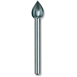 1/4" Tapered Ball Head High Speed Cutter Bit