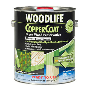 0.88 Gallon CopperCoat Green Wood Preservative