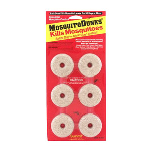 Mosquito Control Dunks (Pack of 6)