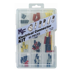 62 Piece Electrical Connector Assortment Kit