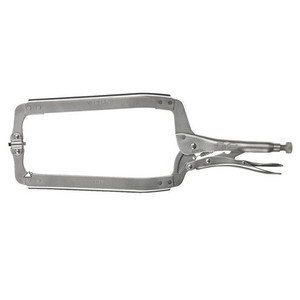 18" Locking C-Clamp With Pads, 18SP