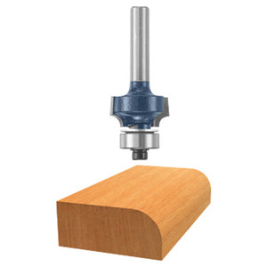 1/16" Radius X 5/16" Carbide Tipped Round-Over Bit (1/4" Shank)