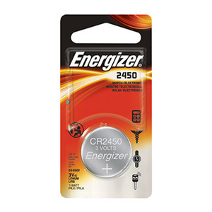 Energizer Lithium 3-Volt Coin Battery (CR2450)