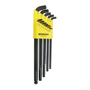 Stubby Double Ball End Hex Key Set - .050" to 3/8" (13 Pieces)
