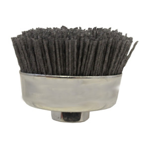3" 80-grit Gray Nyalox Coarse Cup Wheel With 5/8"-11 Arbor