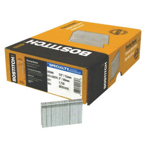 1/2" Crown X 2" Long 15.5 Gauge Galvanized Flooring Staples (Box of 7,000)