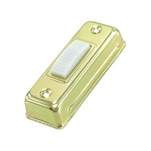Lighted Pearl Rectangular Push Button