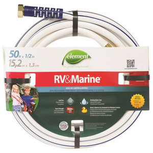 1/2" X 50' RV And Marine Garden Hose USDA