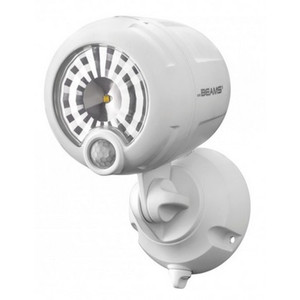 White Wireless LED Motion Sensing XT Spotlight (200 Lumens)